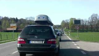 Die Kreuzstraße in Aktion  Stau am Tegernsee [upl. by Nodarb963]