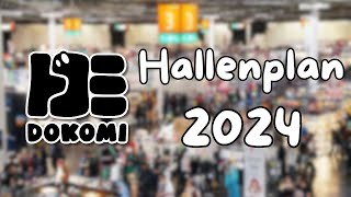 Dokomi 2024 Hallenplan  dokomi dokomi2024 otaku nerd anime manga [upl. by Rad236]