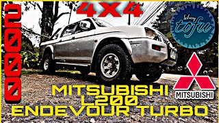 2000 MITSUBISHI L200  ENDEAVOUR  4D56 TURBO 4X4  DIESEL 25 MT  UPHILL DRIVE [upl. by Dareen580]