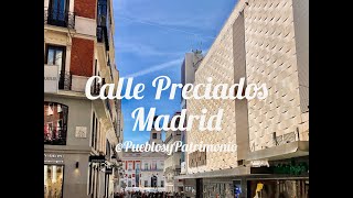 Calle Preciados  Madrid  Comunidad de Madrid 🇪🇸 [upl. by Alexandria249]