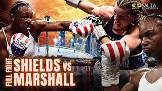 CLARESSA SHIELDS VS SAVANNAH MARSHALL FULL FIGHT  The RIVALRY is SETTLED [upl. by Cortie]