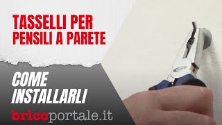 Come installare dei pensili a parete utilizzando i tasselli [upl. by Parish]