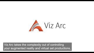 Product launch Viz Arc  easy virtual set and AR control [upl. by Geri]