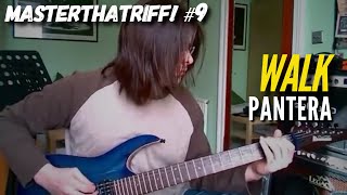 Walk by Pantera  Guitar Lesson wTAB  MasterThatRiff 9 [upl. by Maurizia]