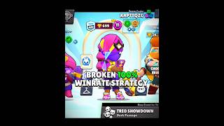 BROKEN STRATEGY IN TRIO SHOWDOWN “Free Max Tier” brawlstars shorts [upl. by Haleemaj]