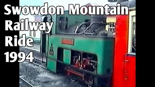 Snowdon Mountain Railway Ride  100894 [upl. by Mohandis347]