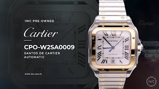 Cartier Santos De Cartier watch – W2SA0009 [upl. by Dronel]