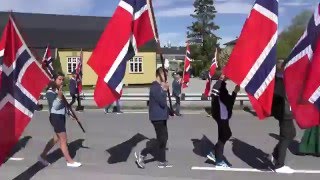 17 mai 2016 på Bjørkelangen [upl. by Kimble]