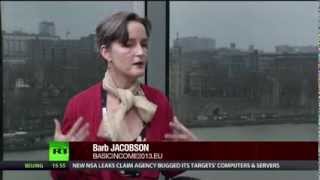 Keiser Report Basic income and rearchitecting economics [upl. by Iniffit684]