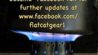 The IsoClean isopropyl alcohol stove by FLAT CAT GEAR [upl. by Eckmann]