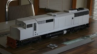 G Scale SD60f Part 1 [upl. by Einaej771]