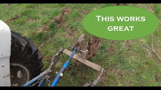 Using a subsoiler to Plant Christmas Trees [upl. by Kent74]