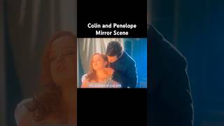 Colin and Penelope Mirror Scene 💕  Bridgerton Season 3 Episode 5  bridgerton shorts clips [upl. by Ateikan755]