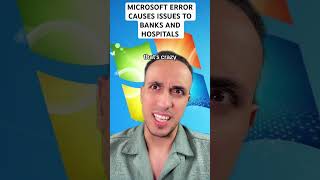 Microsoft Error Causes Problems To Banks And Hospitals [upl. by Lyssa930]