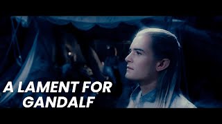 A Lament For Gandalf In Lothlorien SceneLOTRTHE FELLOWSHIP OF THE RING MOVIE [upl. by Jamil]