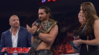 Dean Ambrose amp Seth Rollins consider pressing charges against Baron Corbin Raw Sept 10 2018 [upl. by Timmons]