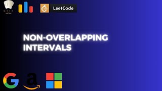 Leetcode435 Nonoverlapping Intervals [upl. by Hulen]