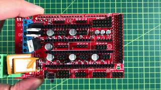 Trinamic TMC2130 Stepper Motor Drivers with Ramps 14 standalone mode [upl. by Ecnerol]