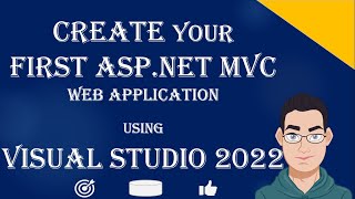 How To Create An ASP NET 6 MVC Web Application Using Visual Studio 2022 Step By Step For Beginners [upl. by Nonnek659]