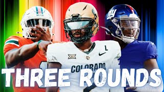 2025 NFL Mock Draft w TRADES  MASSIVE moves🚨 [upl. by Barnaby]