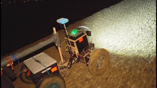 GPS Robot with Wheelchair Motors  Magnetometer Survey  ArduRover [upl. by Naillimxam]