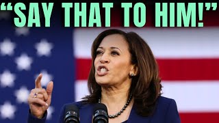 quotIf You Want Trump To Winquot Kamala Stops Rally MidSpeech to Confront Hecklers Protesting Gaza War [upl. by Jovitta]