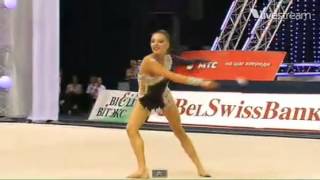 Melitina Staniouta clubs AA World Cup Minsk 2012 [upl. by Toogood]