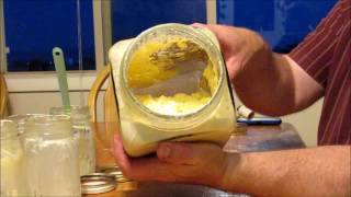 How to Churn Butter with a Vintage Butter Churn [upl. by Leinod854]