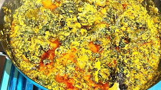 How to make Egusi soup with bitter leaf Egusi Recipe [upl. by Nydia]