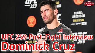 Dominic Cruz Explains Charity Fight Against Hans Molencamp  UFC 259 [upl. by Uy]