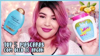 💎TOP 5 MÁSCARAS COM ÓLEO DE ÁRGAN NA FÓRMULA 💎 [upl. by Yllut348]