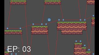 2D Platformer Pathfinder Tutorial  Part3  using the graph points to move the player [upl. by Rehpotsihrc61]