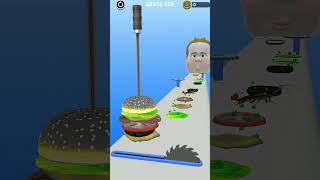 XXL Sandwich make a burger lv132 shorts games trend ytshorts [upl. by Einnim]