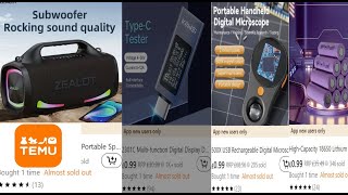 Affordable tools from Temu  Digital mini microscope usbc power meter 18650 liion cells and more [upl. by Cychosz15]