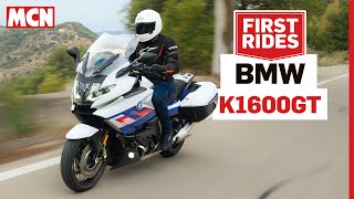 BMW K1600GT the ultimate luxury sports tourer  MCN [upl. by Hapte]