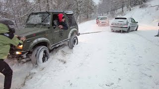 Giro sulla neve al Mottarone  Provo a SALVARE una JEEP [upl. by Metcalf257]