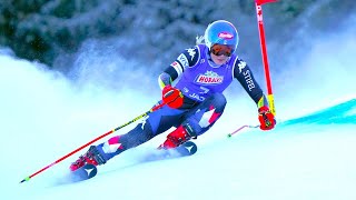 Mikaela SHIFFRIN  Giant Slalom Run 1  Jasna SVK  2024  2nd Place [upl. by Enak]