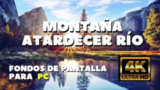 Fondo de Pantalla de Montaña El paraíso en tu pantalla [upl. by Ydderf]