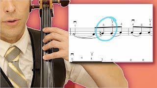 How to Play BACH ARIOSO BWV 156 on Cello [upl. by Oalsinatse225]