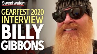 Billy Gibbons Interview — GearFest 2020 [upl. by Nare623]