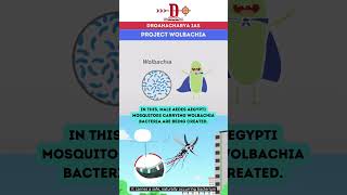 PROJECT WOLBACHIA  CURRENT AFFAIRS  UPSC l IAS l PCS l upsc currentaffairs [upl. by Kehsihba49]