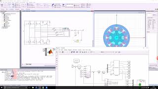 Cosimulation of switched reluctance motor based on Simulink Simplorer Maxwell [upl. by Attiuqram]