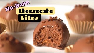 NoBake Cheesecake Bites [upl. by Alanah613]