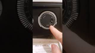 How to set timer on Baxi boiler [upl. by Erickson624]