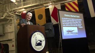 A Tribute to Jimmy Doolittle at USS Hornet Museum pt1b David Styles Historian [upl. by Bunting]