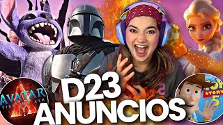 🤯 ANUNCIOS D23 Expo 2024 y Reacción a Trailers  Stitch live action  Frozen 3  LINDA ZETINA [upl. by Armanda398]