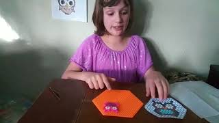 Perler bead owl DIY [upl. by Amund]