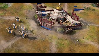 Noobs game  just lost a game with Mongol  Age of empire  aoe4 [upl. by Hazrit]