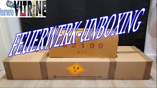 💥Feuerwerks Vitrine Feuerwerk Unboxing🔥 [upl. by Annairam]