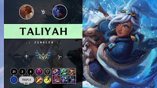 Taliyah Jungle vs RekSai  EUW Challenger Patch 1410 [upl. by Judie]